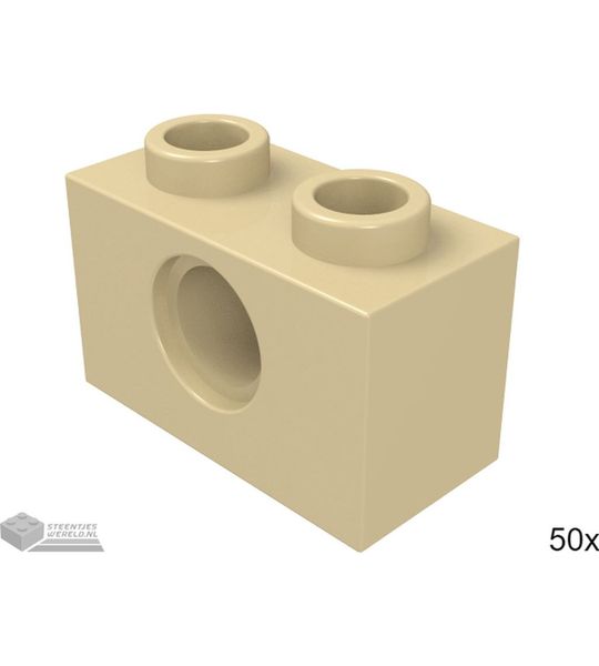LEGO 3700 Tan 50 stuks