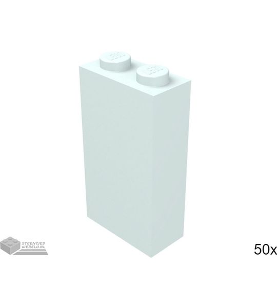 LEGO 22886 Licht aqua 50 stuks