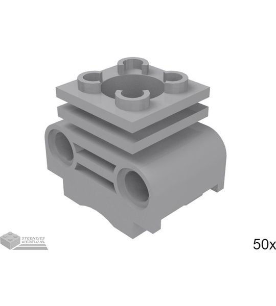 LEGO 2850b Licht blauwgrijs 50 stuks