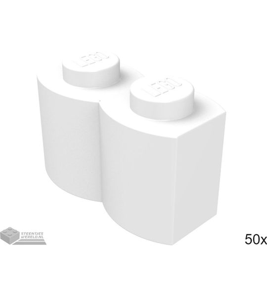 LEGO 30136 Wit 50 stuks