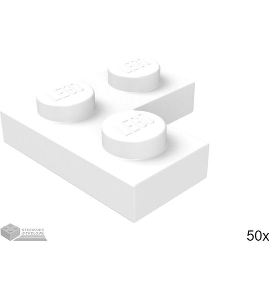 LEGO 2420 Wit 50 stuks