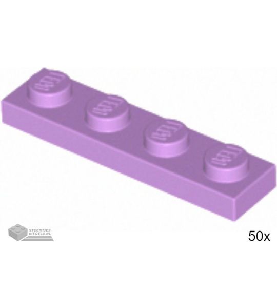 LEGO 3710 Medium lavendel 50 stuks