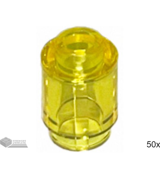 LEGO 3062b Doorzichtig geel 50 stuks