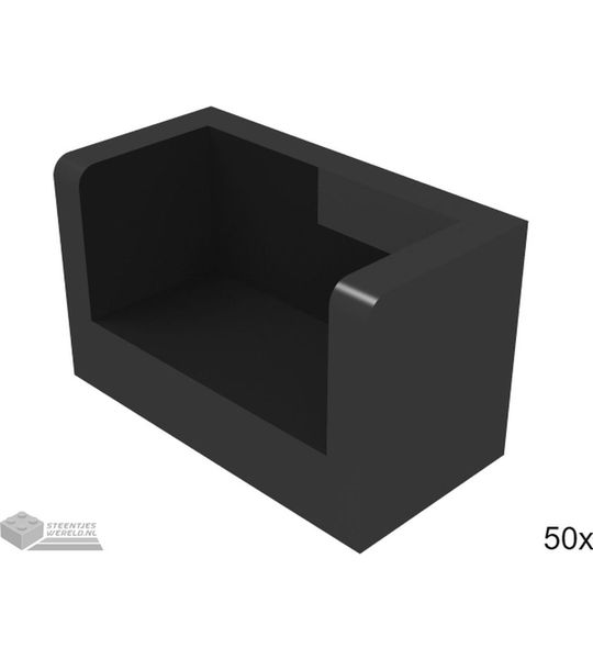 LEGO 23969 Zwart 50 stuks