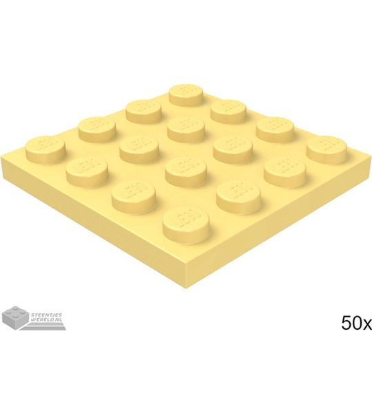 LEGO 3031 Fel lichtoranje 50 stuks