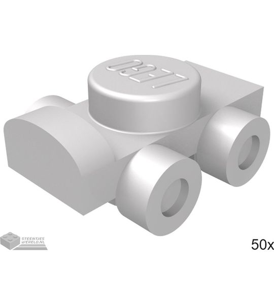 LEGO 11253 Plat zilver 50 stuks