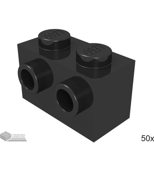 LEGO 11211 Zwart 50 stuks