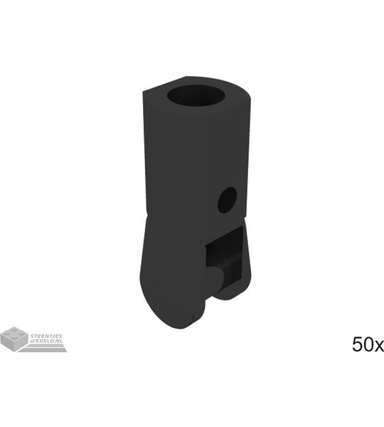 LEGO 23443 Zwart 50 stuks