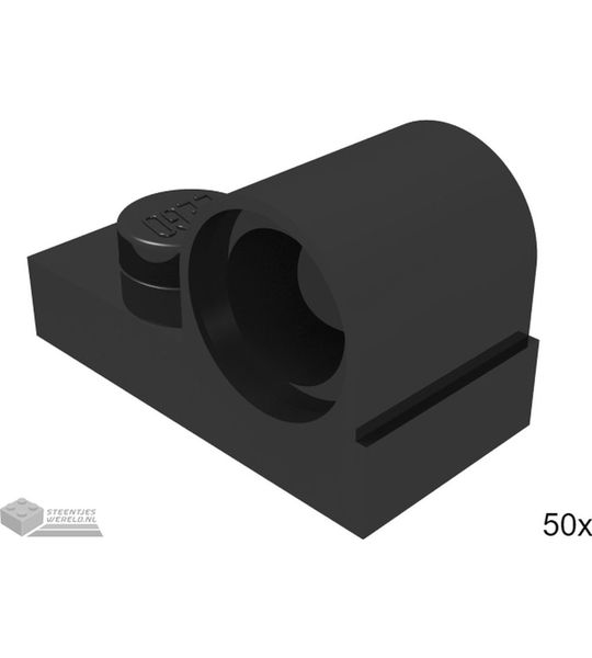 LEGO 11458 Zwart 50 stuks