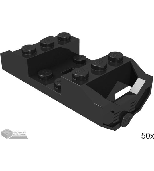LEGO 2878 Zwart 50 stuks