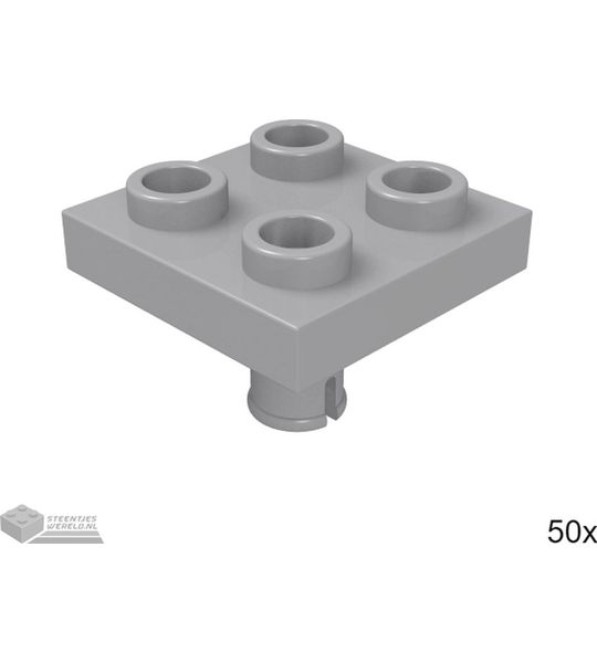 LEGO 2476 Licht blauwgrijs 50 stuks