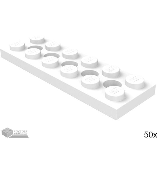 LEGO 32001 Wit 50 stuks