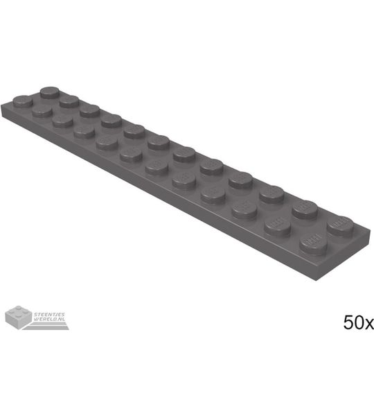LEGO 2445 Donker blauwgrijs 50 stuks