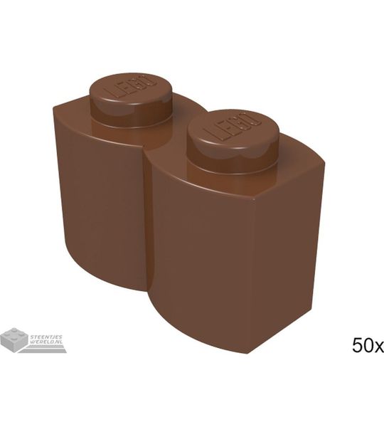 LEGO 30136 Roodbruin 50 stuks