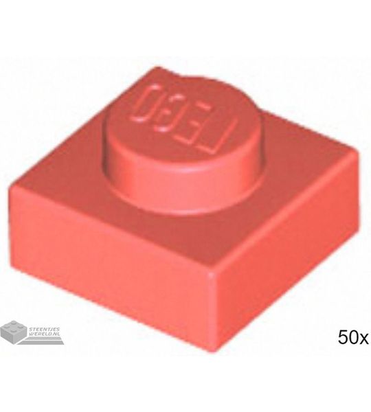 LEGO 3024 Coral 50 stuks