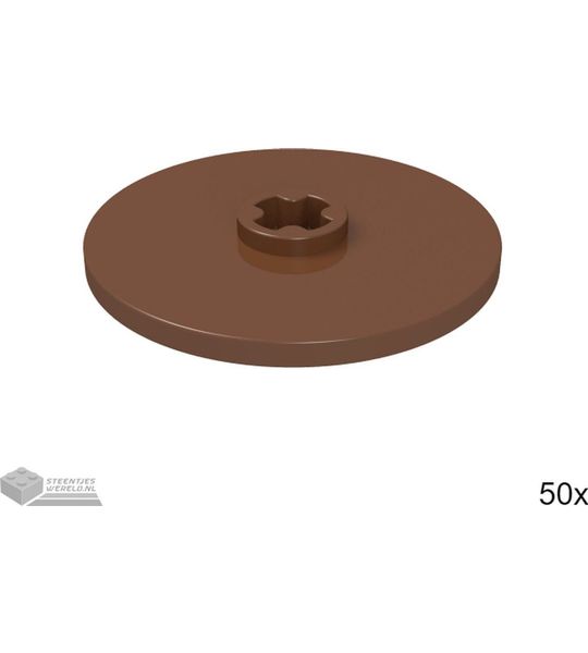 LEGO 2958 Roodbruin 50 stuks
