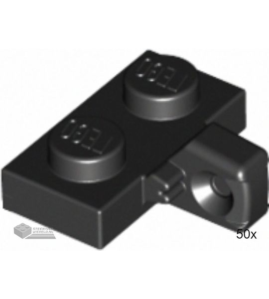 LEGO 44567b Zwart 50 stuks