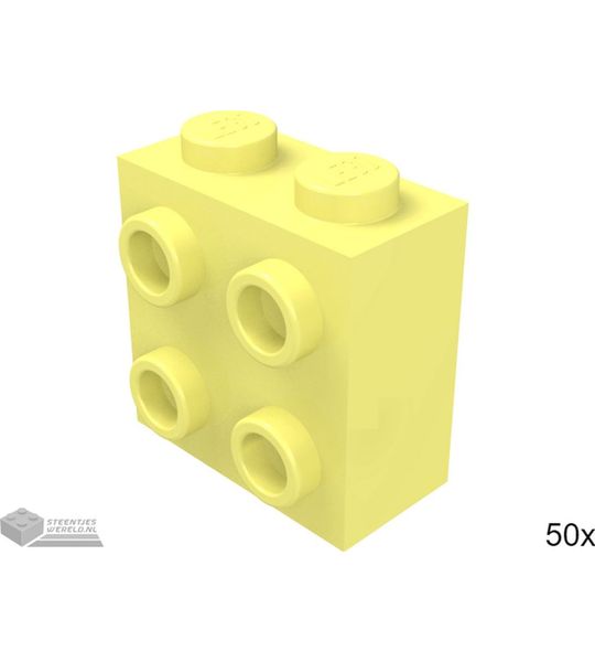 LEGO 22885 Fel lichtgeel 50 stuks