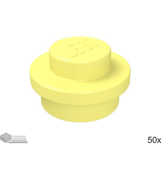 LEGO 4073 Fel lichtgeel 50 stuks