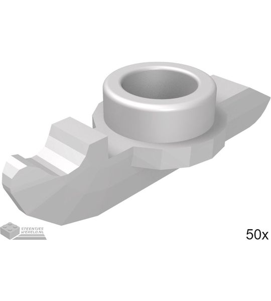 LEGO 93555 Plat zilver 50 stuks