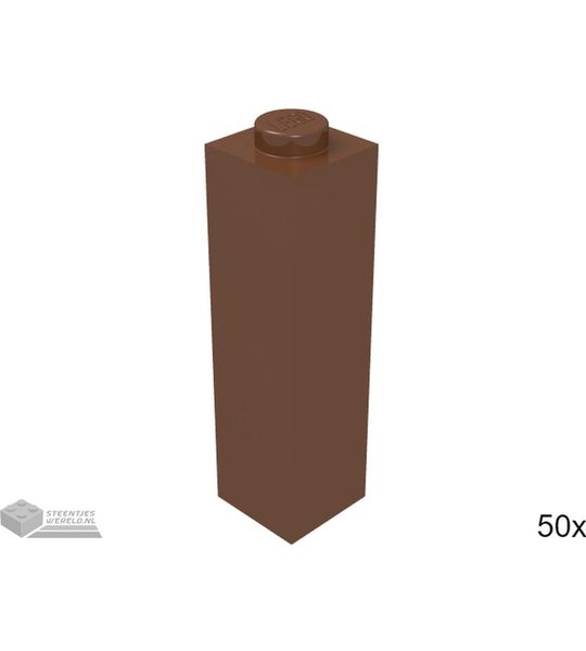 LEGO 14716 Roodbruin 50 stuks