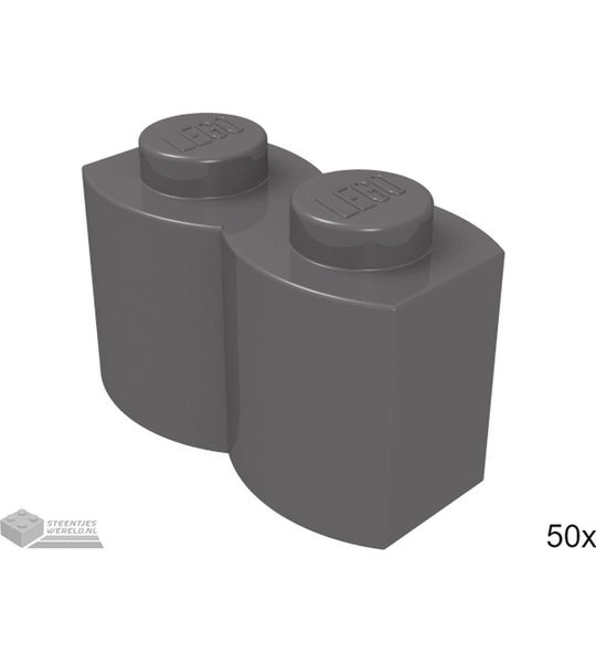 LEGO 30136 Donker blauwgrijs 50 stuks