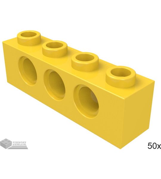 LEGO 3701 Geel 50 stuks