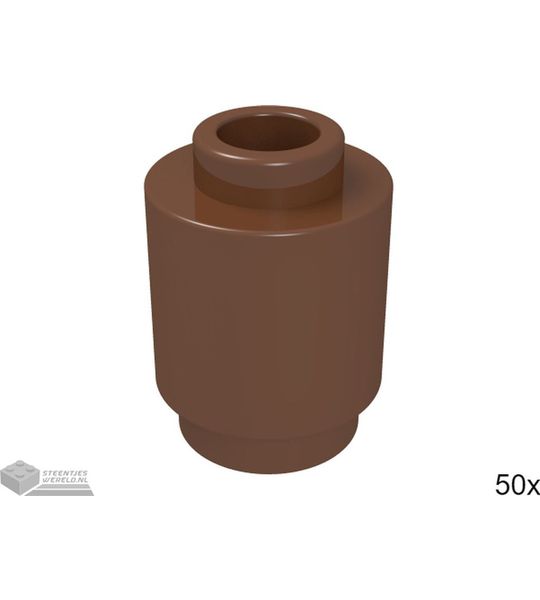 LEGO 3062b Roodbruin 50 stuks