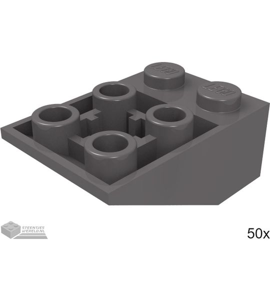 LEGO 3747b Donker blauwgrijs 50 stuks