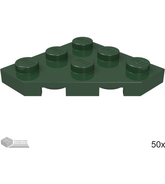 LEGO 2450 Donkergroen 50 stuks