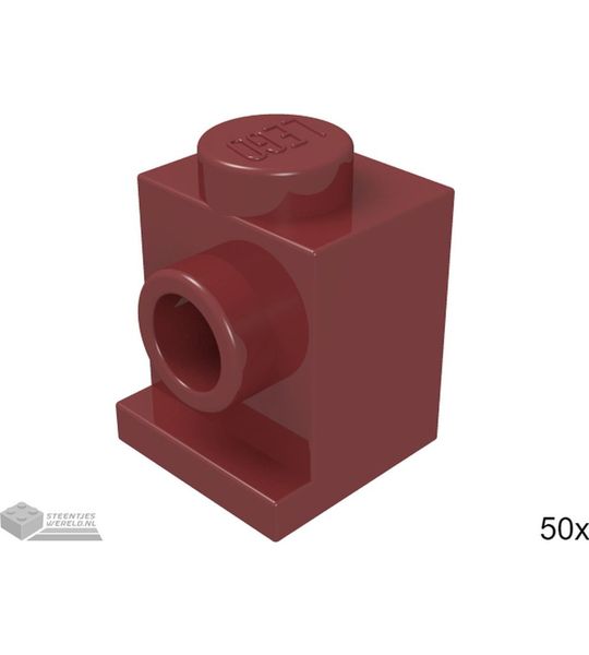 LEGO 4070 Donkerrood 50 stuks