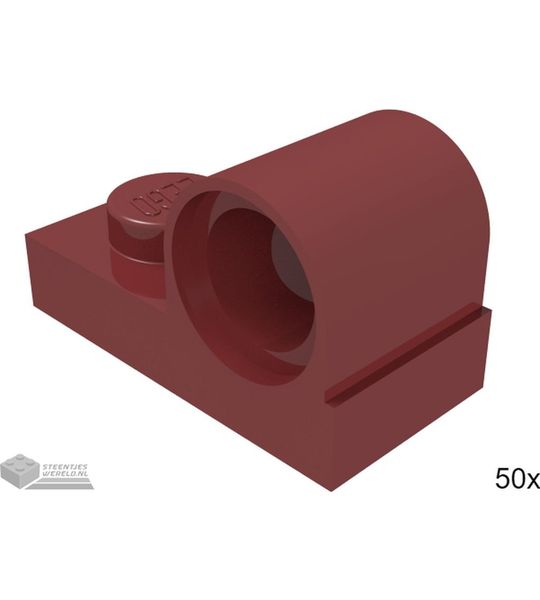 LEGO 11458 Donkerrood 50 stuks