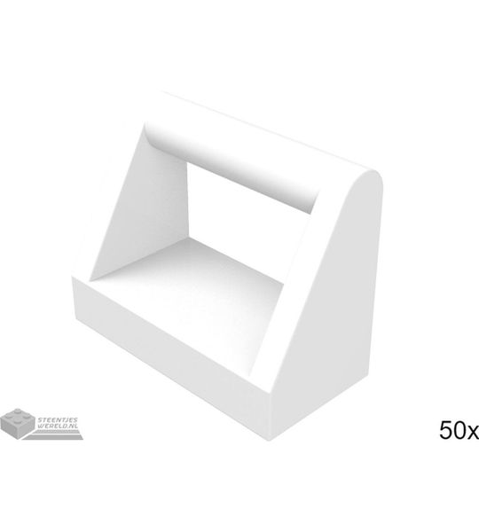 LEGO 2432 Wit 50 stuks