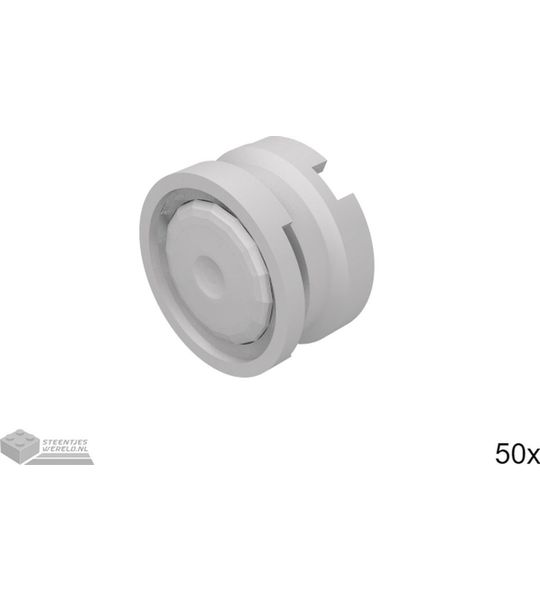 LEGO 93594 Plat zilver 50 stuks