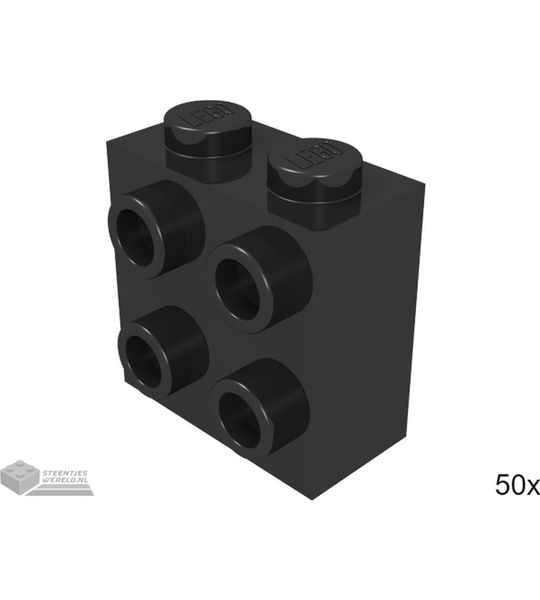 LEGO 22885 Zwart 50 stuks
