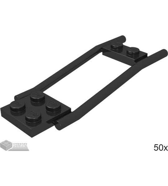 LEGO 2397 Zwart 50 stuks