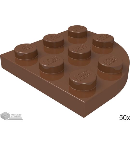 LEGO 30357 Roodbruin 50 stuks