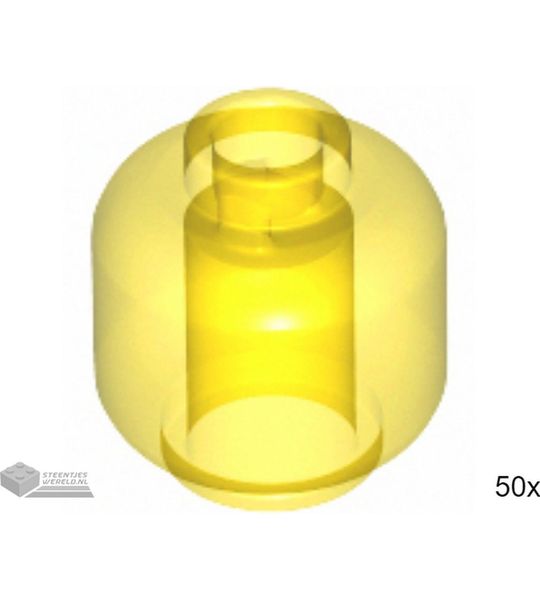 LEGO 28621 Doorzichtig geel 50 stuks