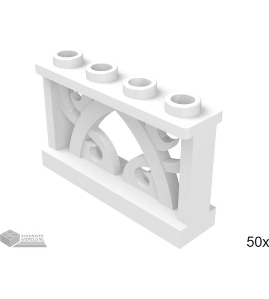 LEGO 19121 Wit 50 stuks