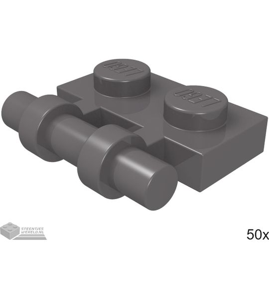 LEGO 2540 Donker blauwgrijs 50 stuks