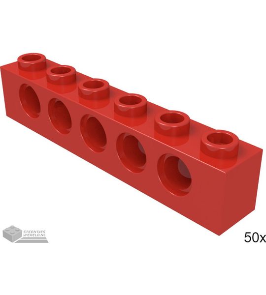 LEGO 3894 Rood 50 stuks