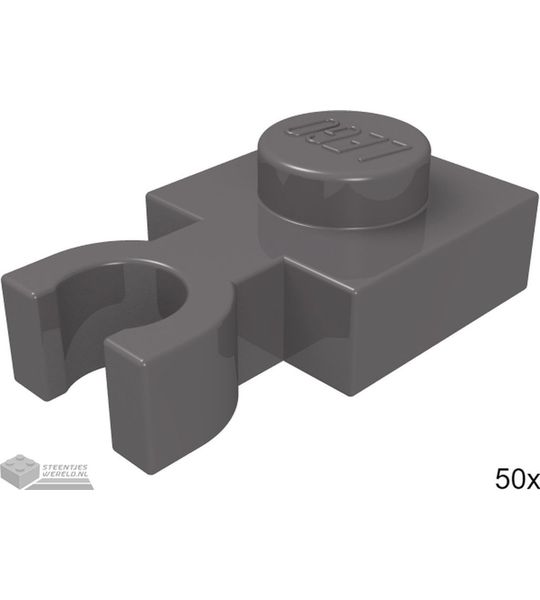 LEGO 4085b Donker blauwgrijs 50 stuks
