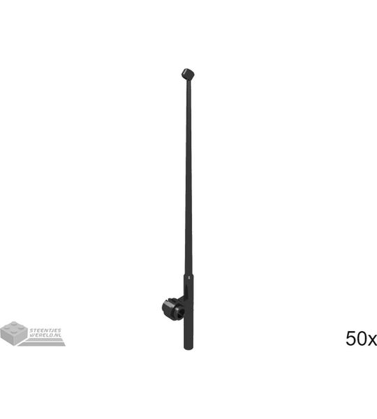 LEGO 2614 Zwart 50 stuks