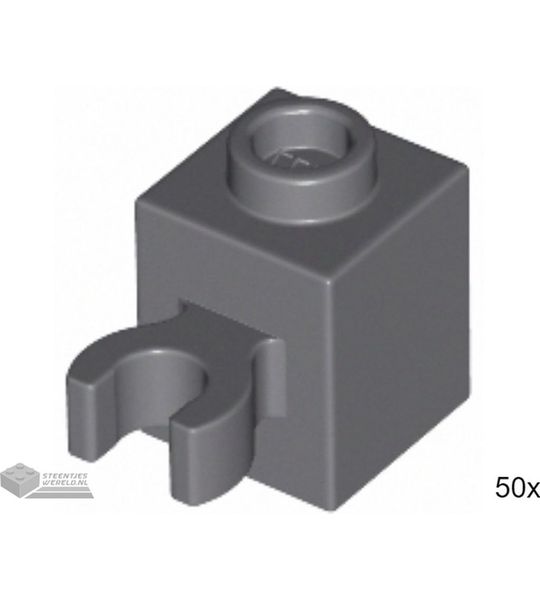 LEGO 30241b Donker blauwgrijs 50 stuks