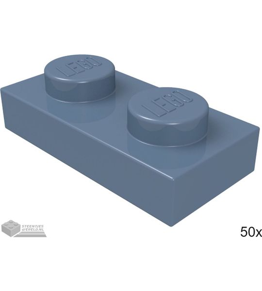 LEGO 3023 Zandblauw 50 stuks