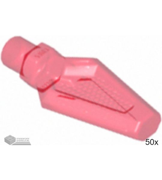 LEGO 27257 Doorzichtig rood 50 stuks