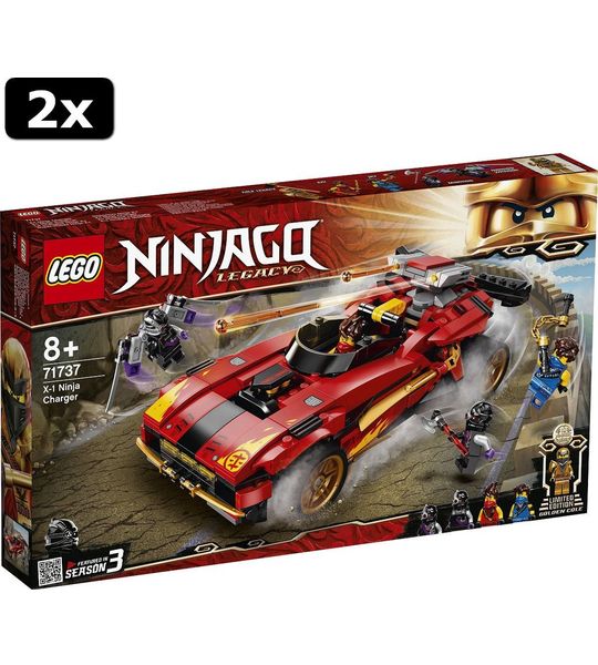 2x LEGO Ninjago X-1 Ninja Charger
