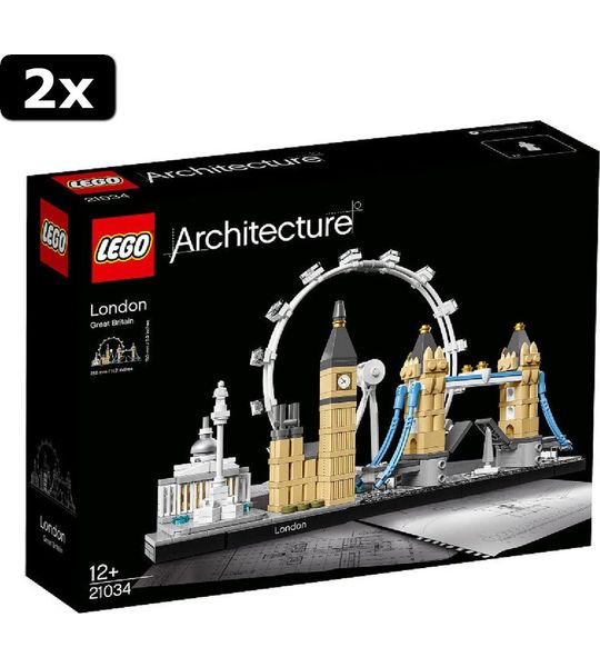 2x LEGO Architecture Londen