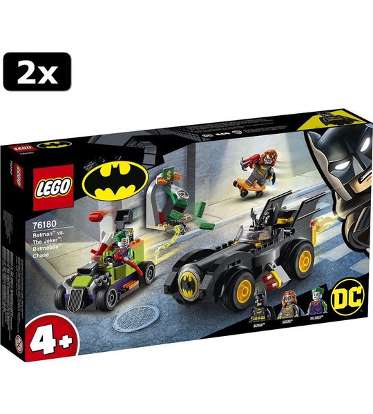 2x LEGO Super Heroes Batman vs. The Joker Batmobile