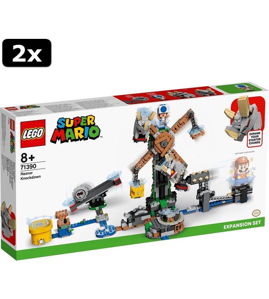 2x LEGO Super Mario Uitbreidingsset Ruzie met Reznors